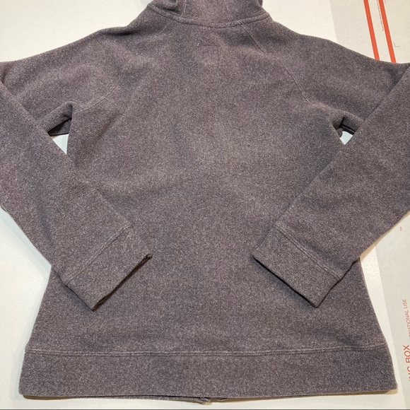 Woman’s Carhartt Purple Zip Up Hooded Sweatshirt Size Medium - Picture 10 of 11